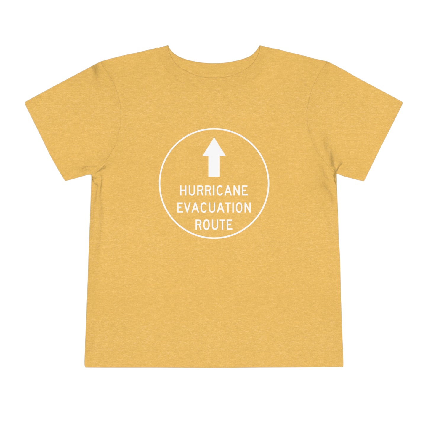 Hurricane Evacuation Route Toddler Tee