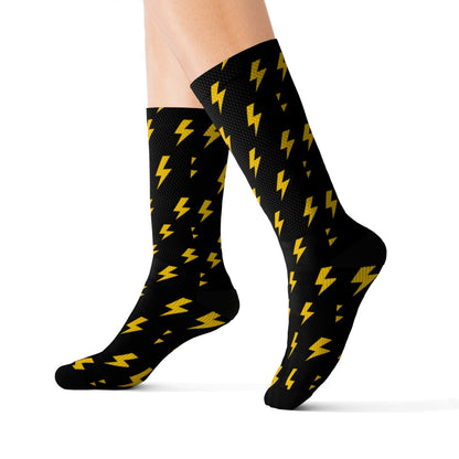 Rayo (negro/amarillo) Calcetines 