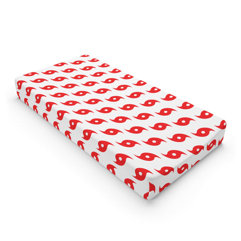 Hurricane Icon (Red) Changing Pad Cover