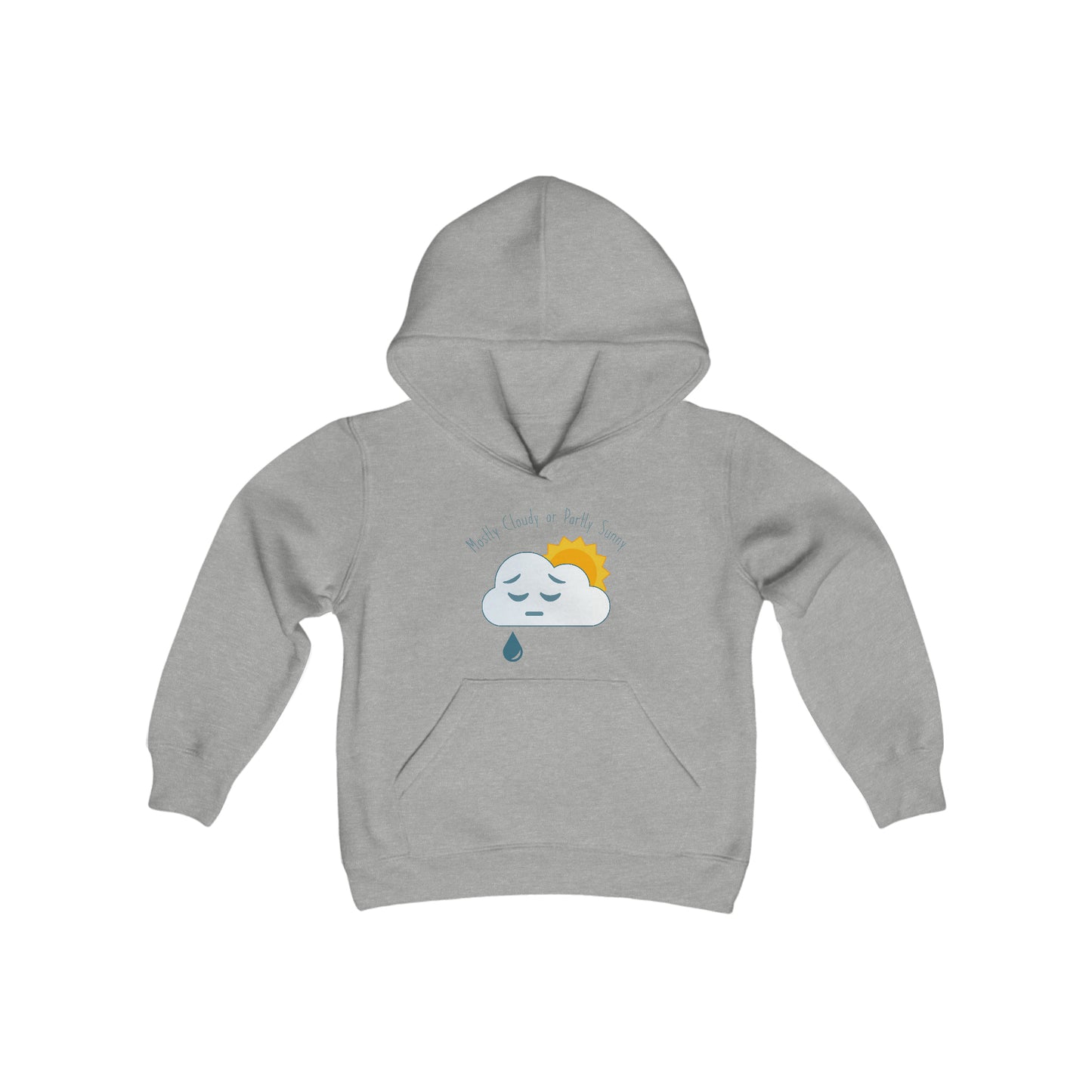 Mostly Cloudy Children's Hoodie