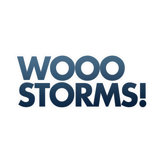 Wooo Storms! Vinyl Decal