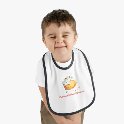 Cupcake Debris Signature Bib