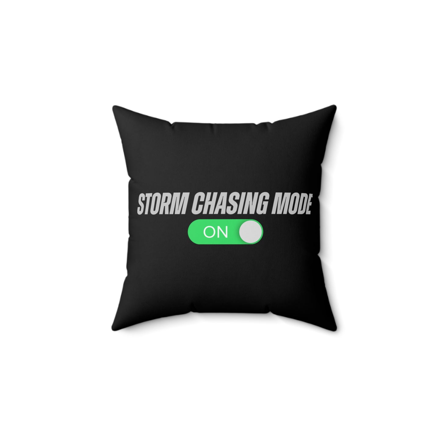 Storm Chasing Mode: ON Throw Pillow