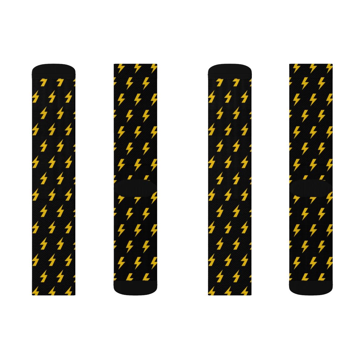 Rayo (negro/amarillo) Calcetines 