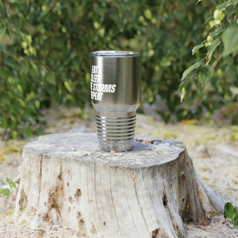 Eat, Sleep, Chase Storms, Repeat Tumbler, 30oz
