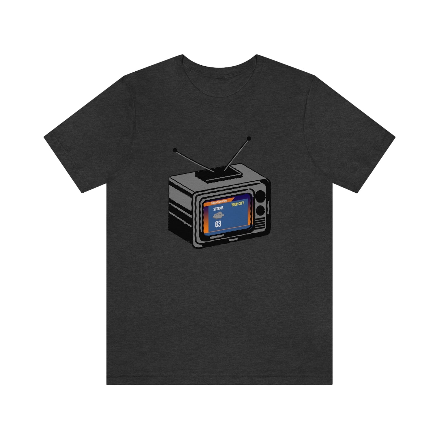 Retro TV Forecast Tee