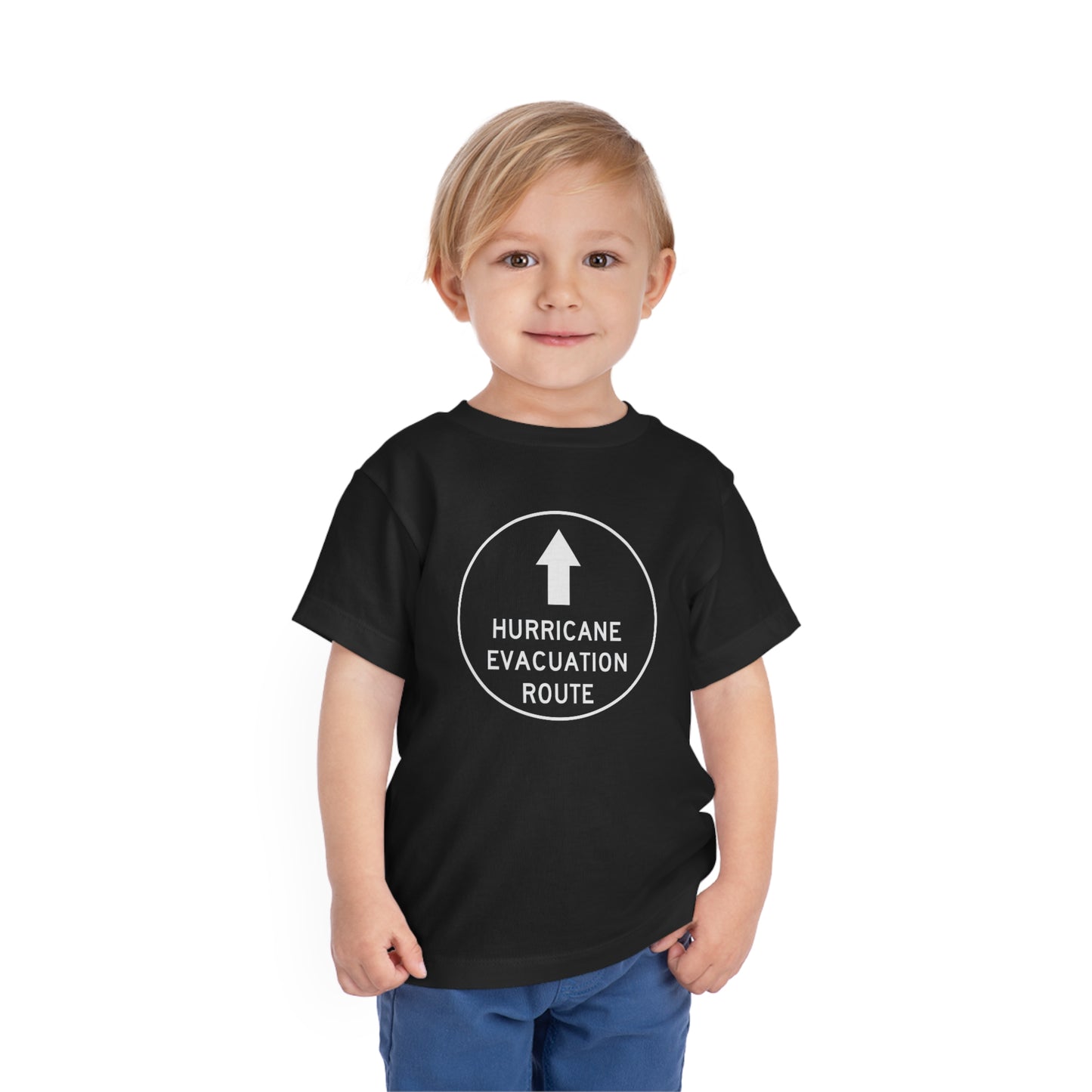 Hurricane Evacuation Route Toddler Tee