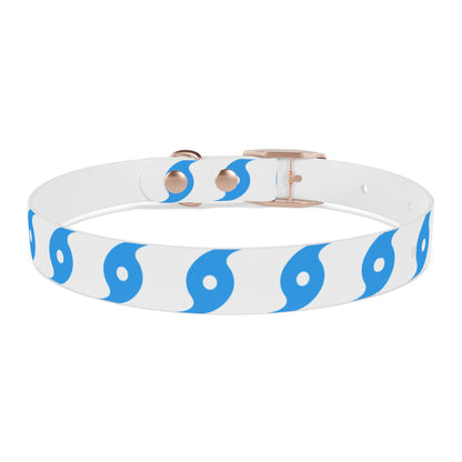 Hurricane Icon (Blue) Dog Collar