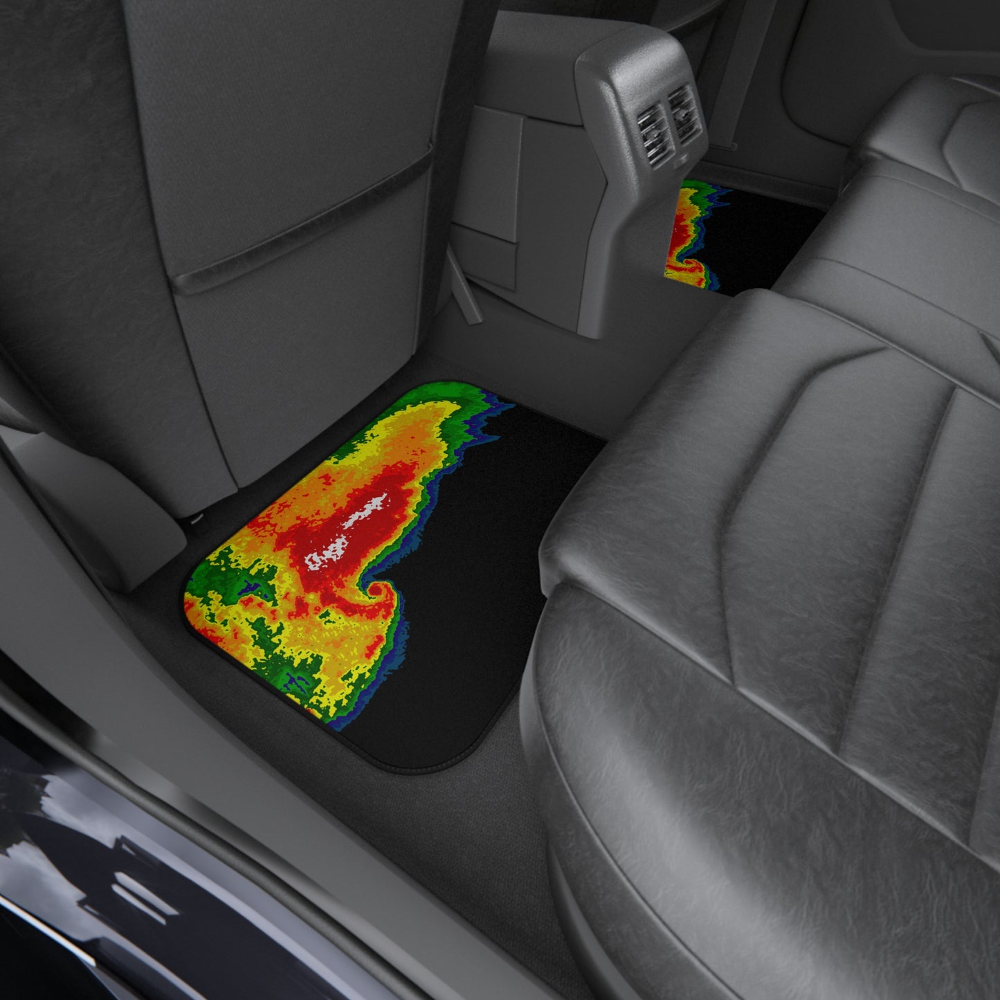 Radar Print Car Mats (Set of 4)