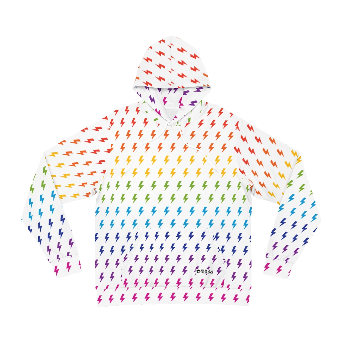 Lightning (White/Rainbow) Hoodie 