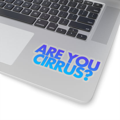 Are You Cirrus? Sticker