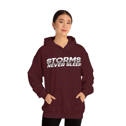 Sudadera con capucha Storms Never Sleep 