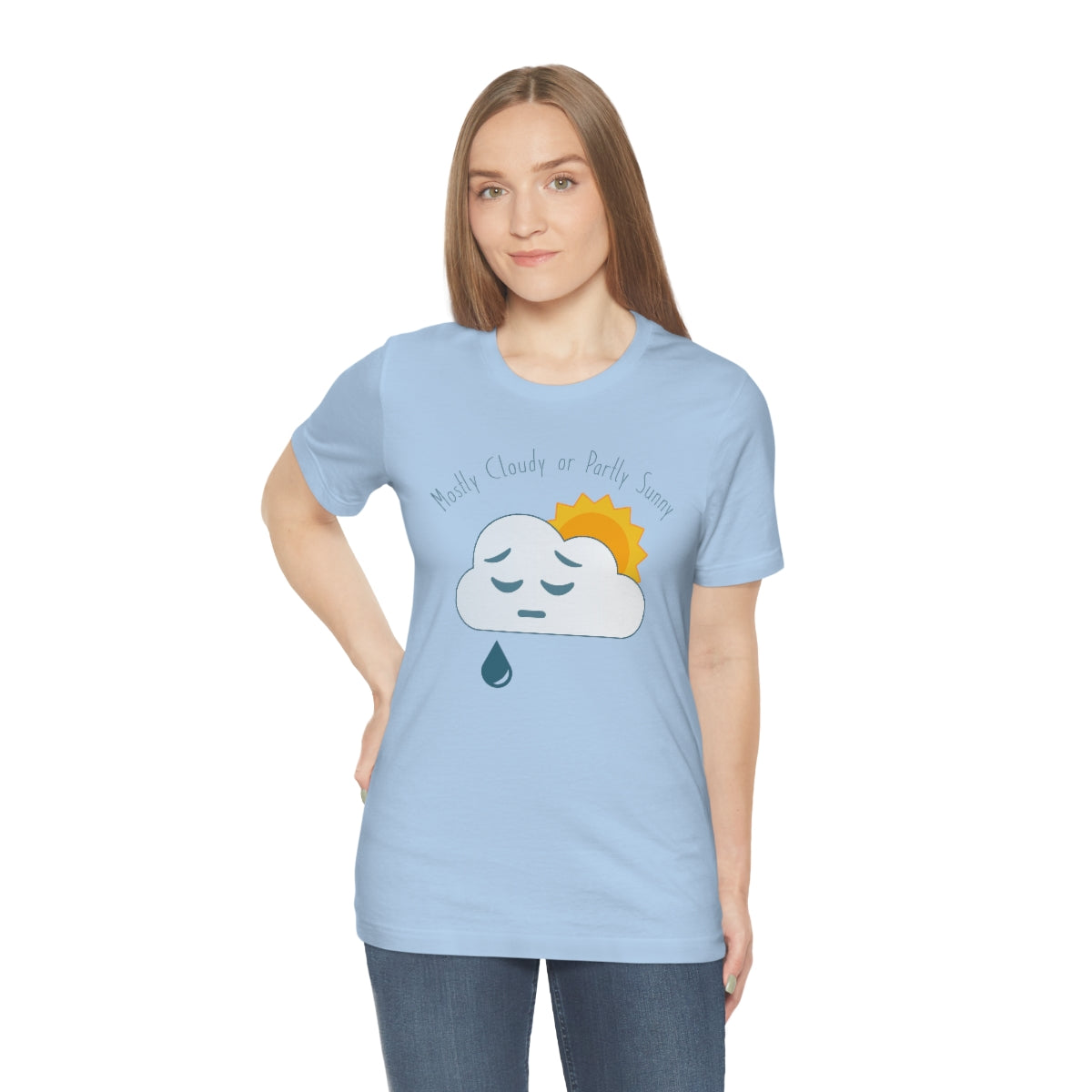 Mostly Cloudy Tee