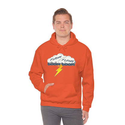 Sudadera con capucha Flashy Flashy Boom Boom 