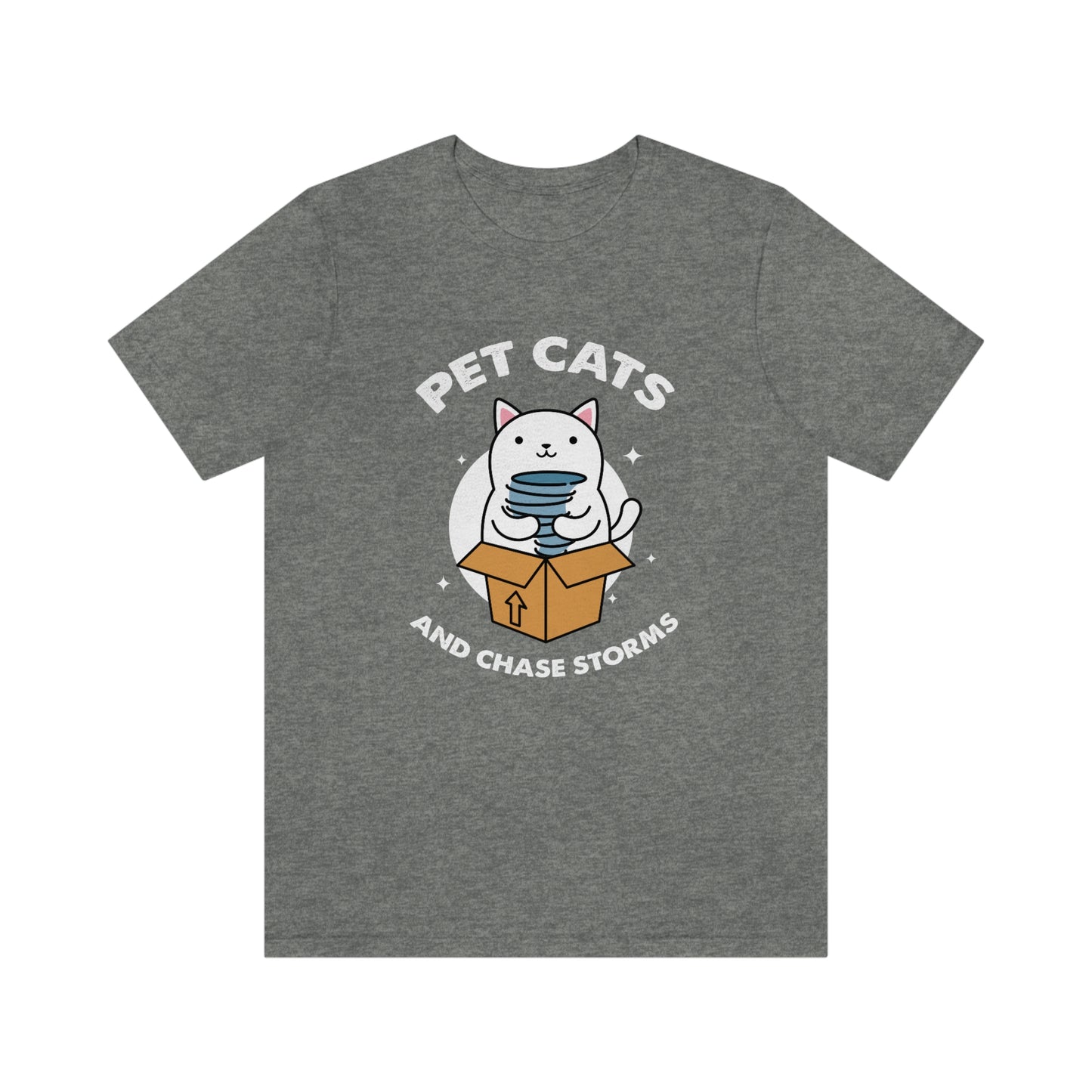 Pet Cats and Chase Storms Tee