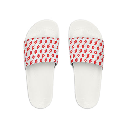 Hurricane Icon (Red) Kid's Slide Sandals