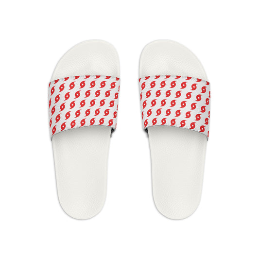 Hurricane Icon (Red) Kid's Slide Sandals