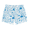Wx Icon (White/Blue) Swim Trunks