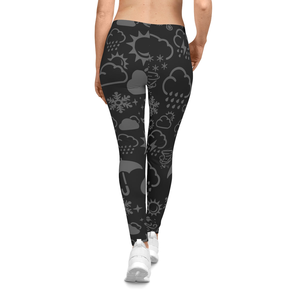 Leggings informales Wx Icon (negro/gris) 