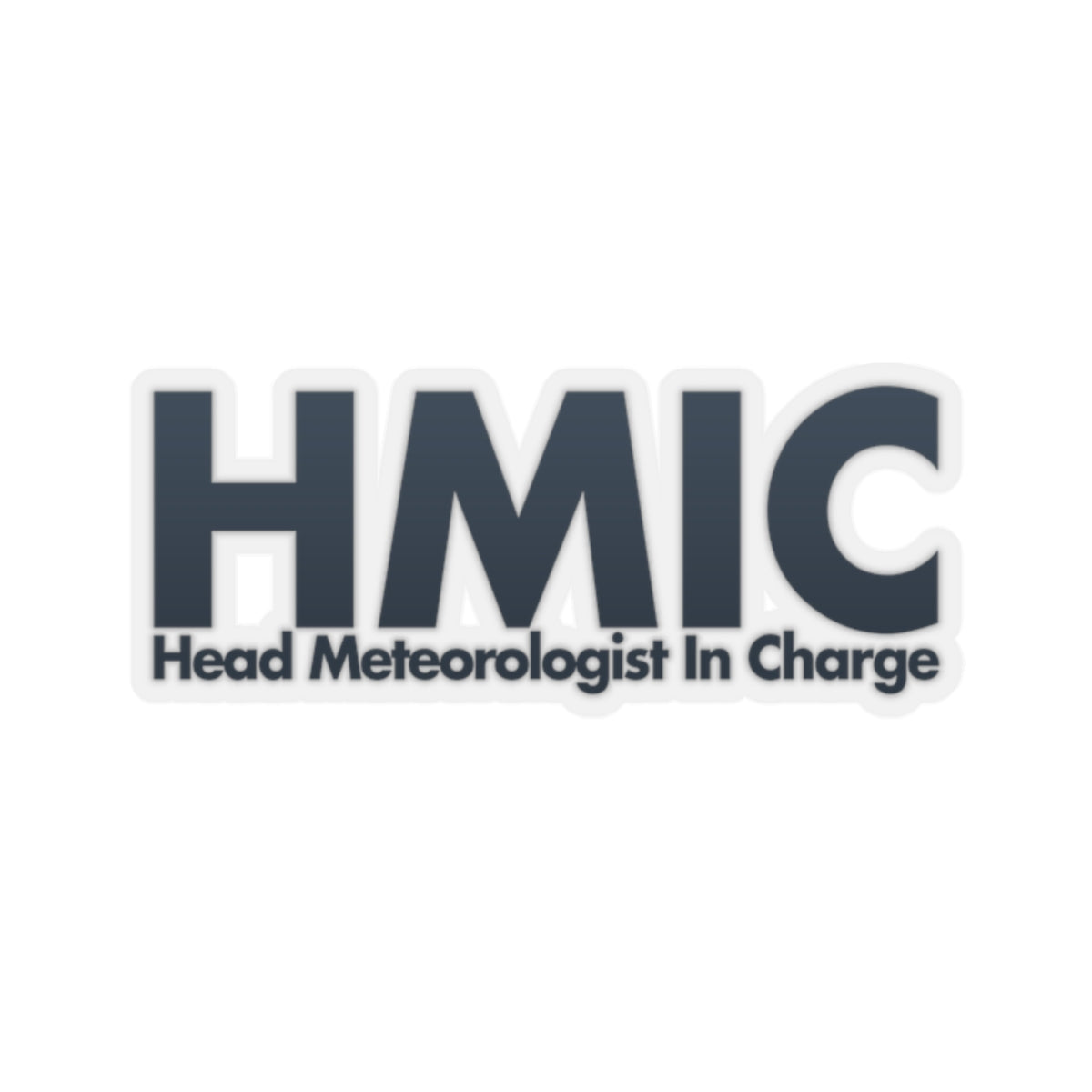 Head Met In Charge Sticker