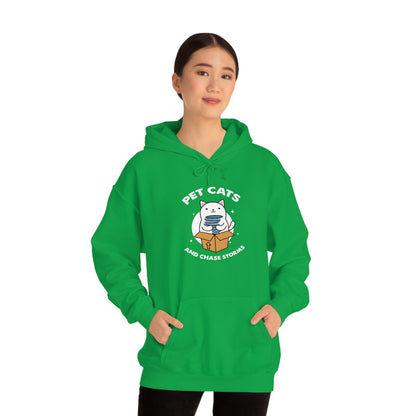 Pet Cats and Chase Storms Hoodie