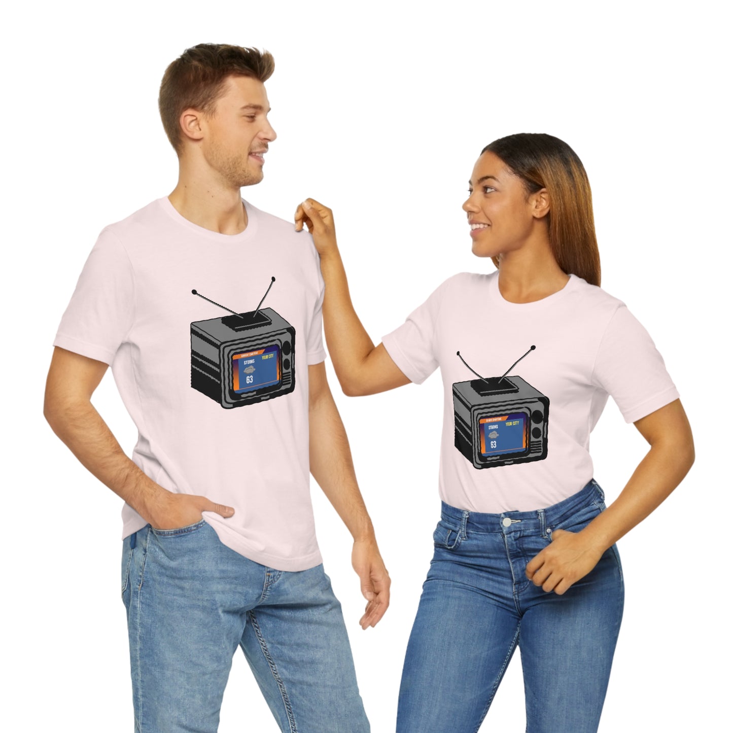 Retro TV Forecast Tee