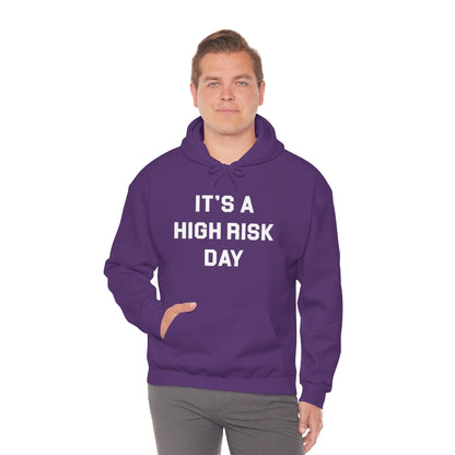 Sudadera con capucha de día de alto riesgo 