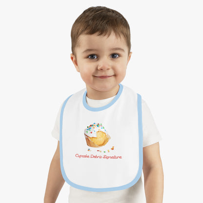 Cupcake Debris Signature Bib