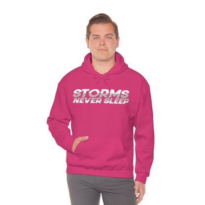 Sudadera con capucha Storms Never Sleep 