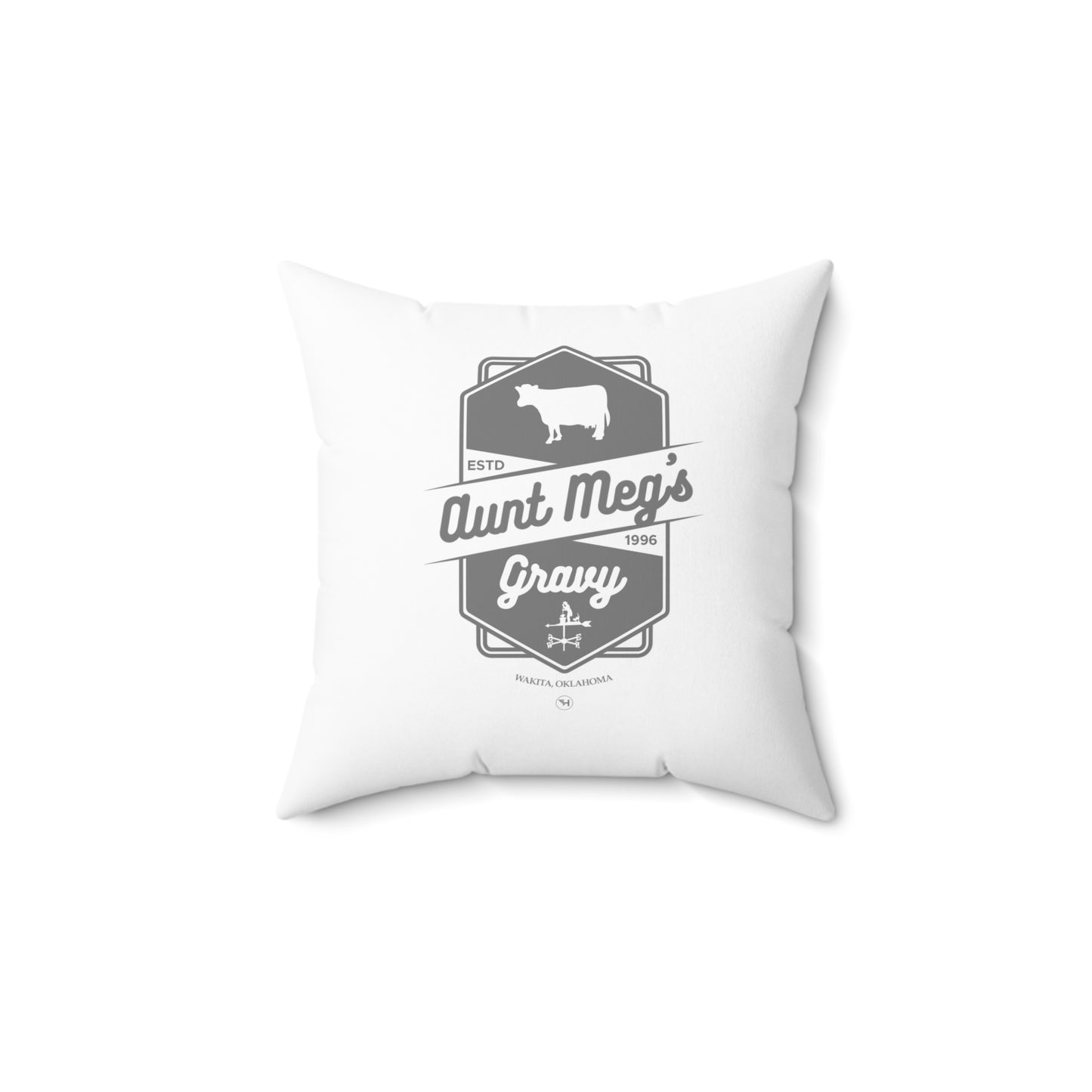 Aunt Meg's Gravy Throw Pillow