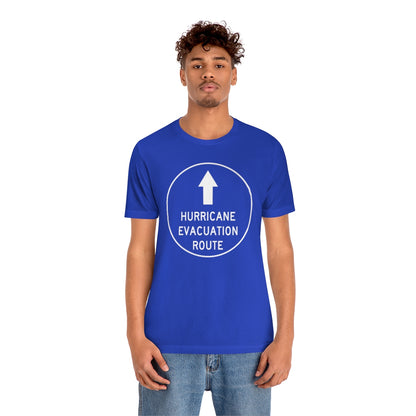 Hurricane Evacuation Route Tee