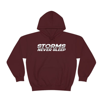 Sudadera con capucha Storms Never Sleep 