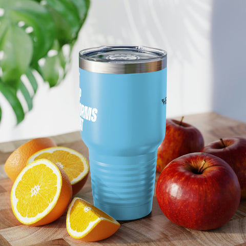 Eat, Sleep, Chase Storms, Repeat Tumbler, 30oz
