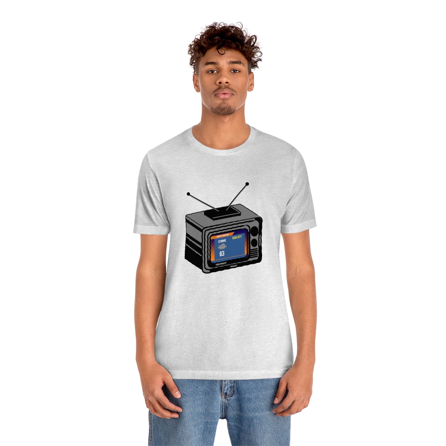 Retro TV Forecast Tee