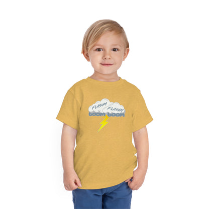 Flashy Flashy Boom Boom Toddler Tee