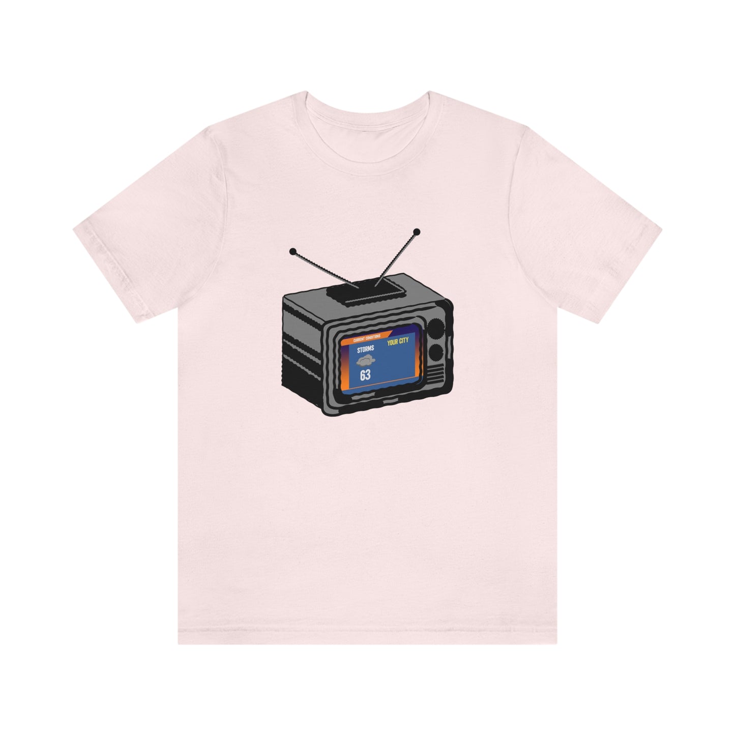 Retro TV Forecast Tee