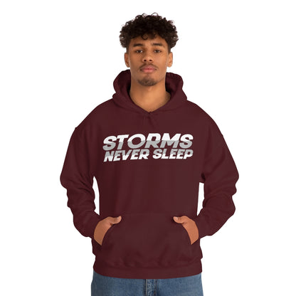 Sudadera con capucha Storms Never Sleep 