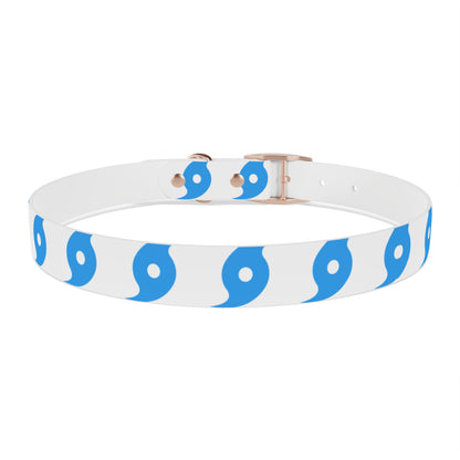 Hurricane Icon (Blue) Dog Collar