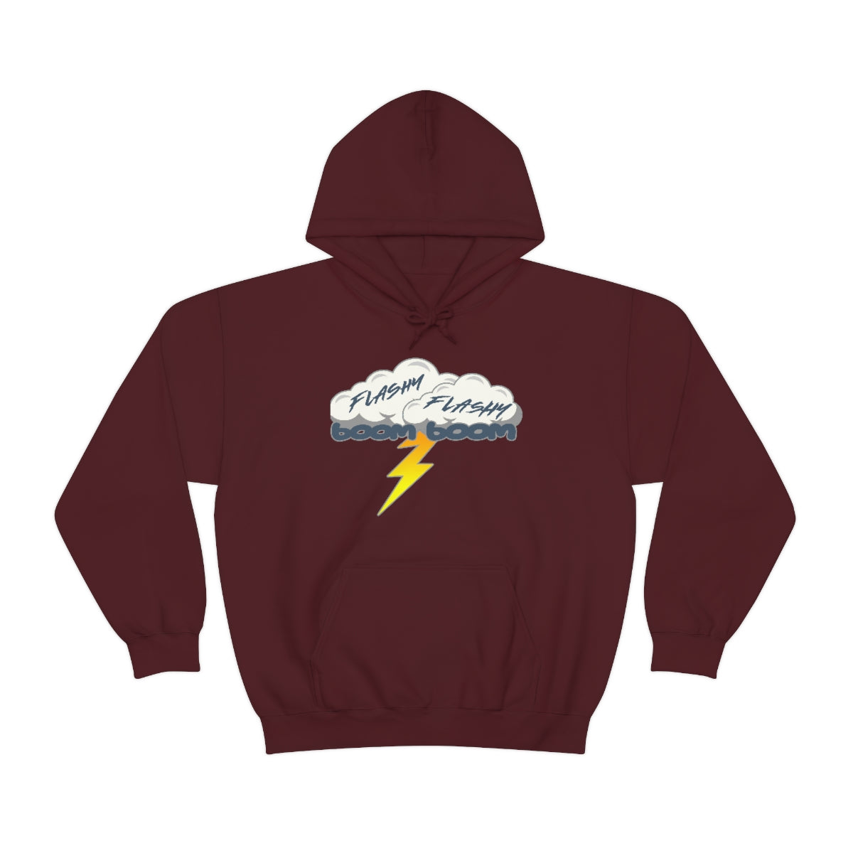 Sudadera con capucha Flashy Flashy Boom Boom 