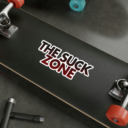 The Suck Zone Vinyl Decal