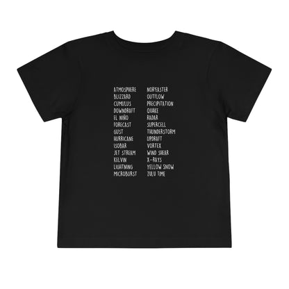 Weather ABCs Toddler Tee