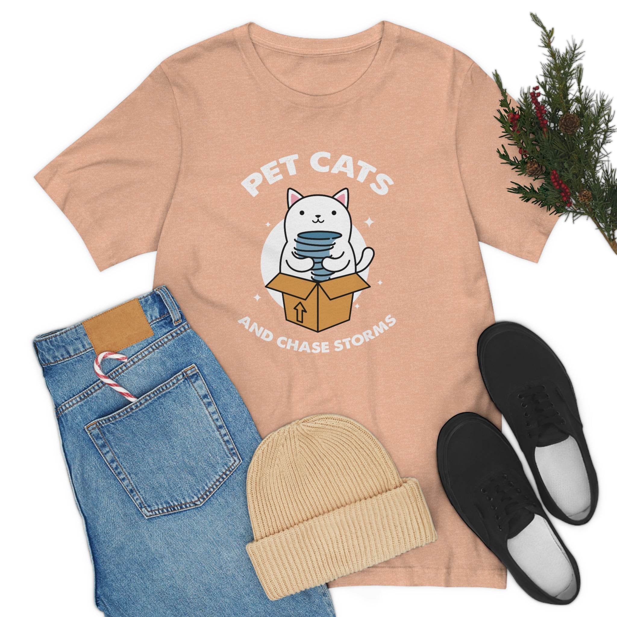 Pet Cats and Chase Storms Tee 