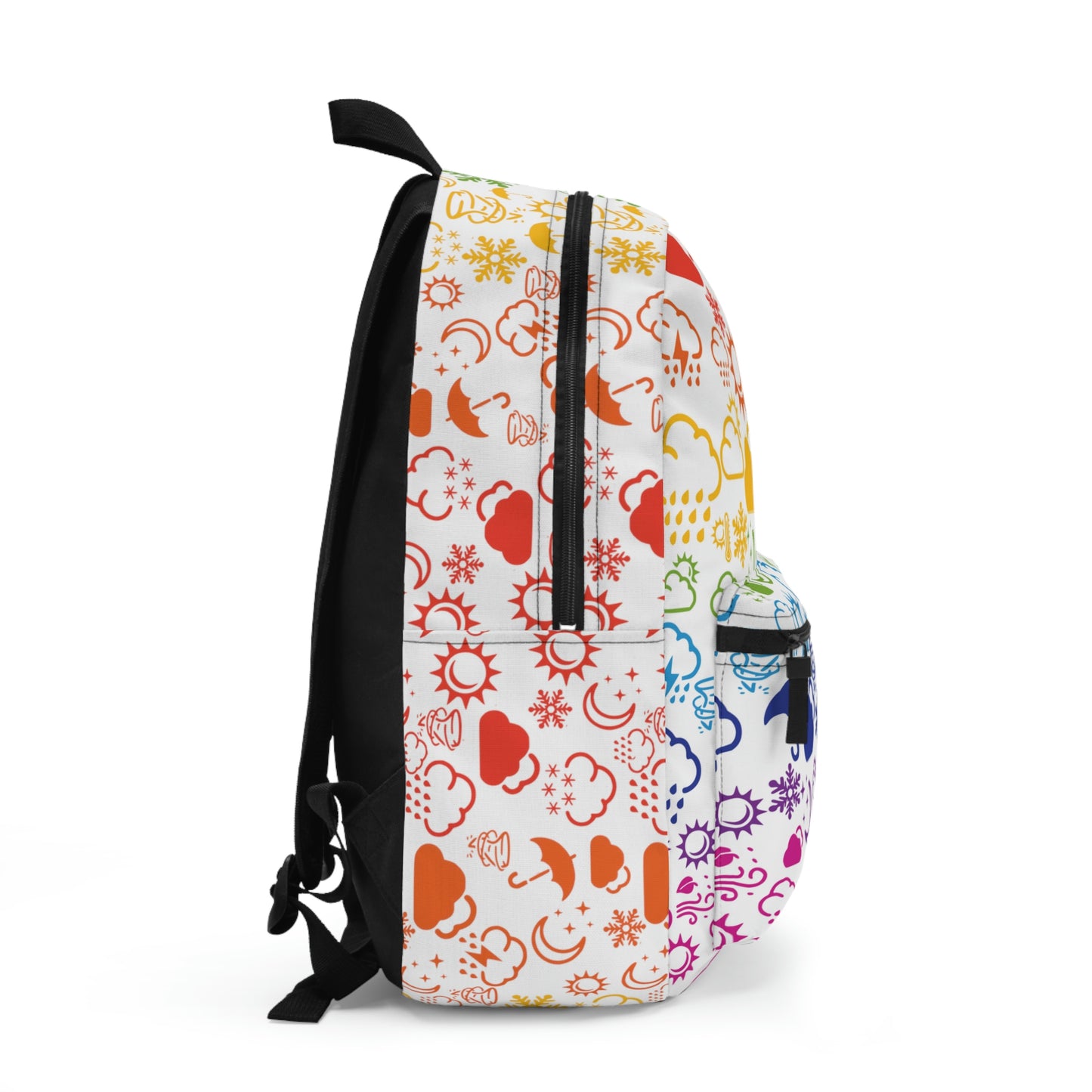 Wx Icon (White/Rainbow) Backpack