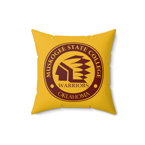 Muskogee State Throw Pillow