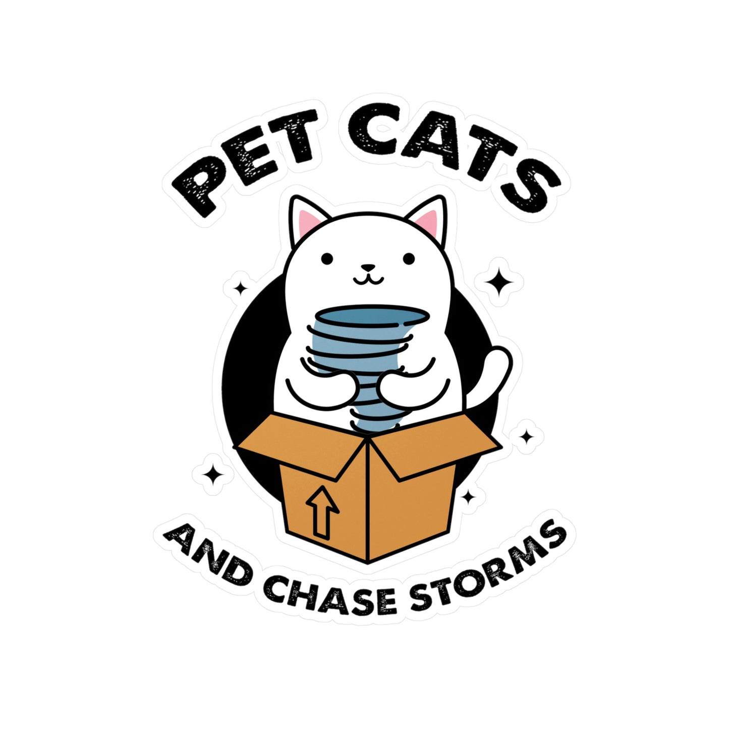 Pet Cats and Chase Storms Vinyl Decal