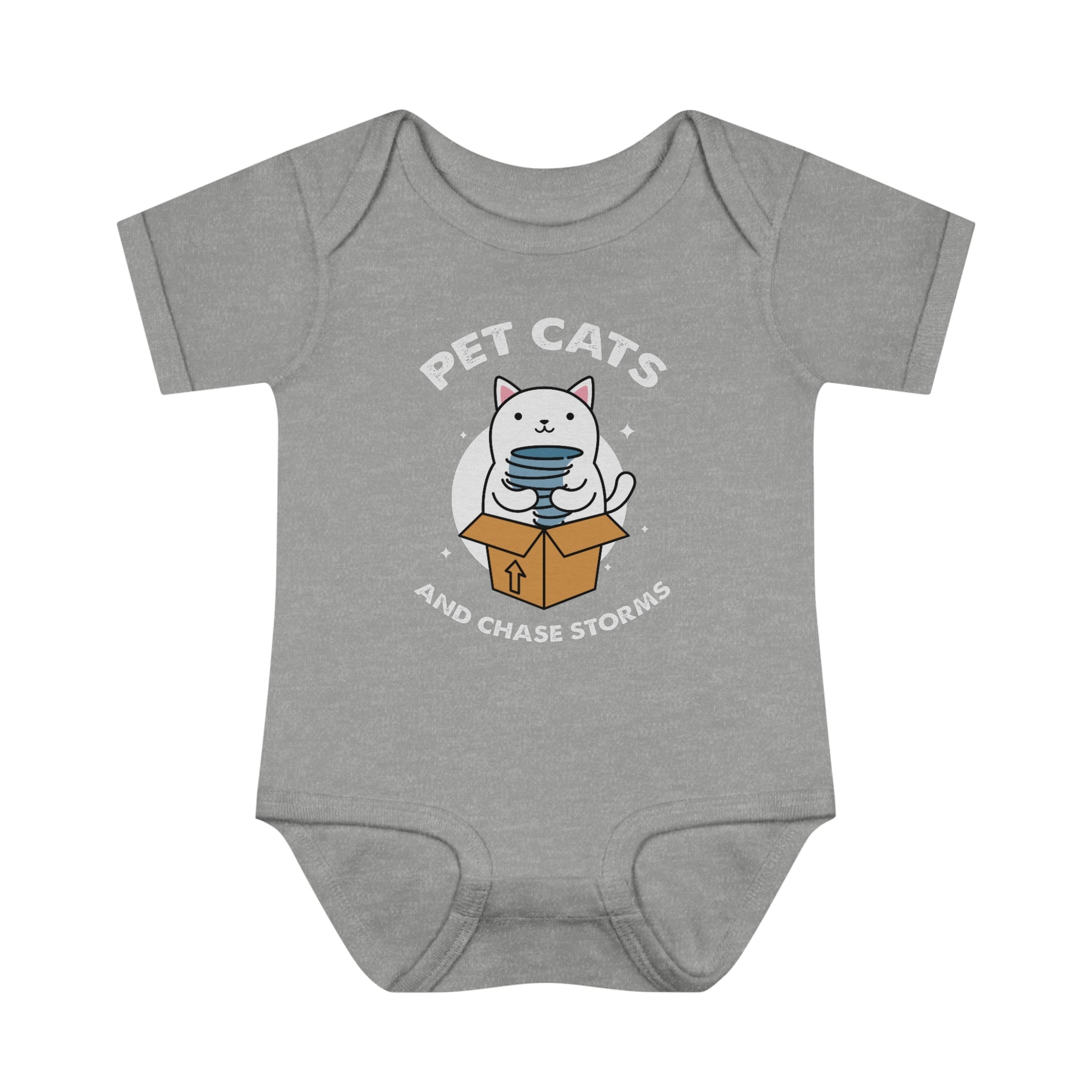 Pet Cats and Chase Storms Infant Bodysuit 