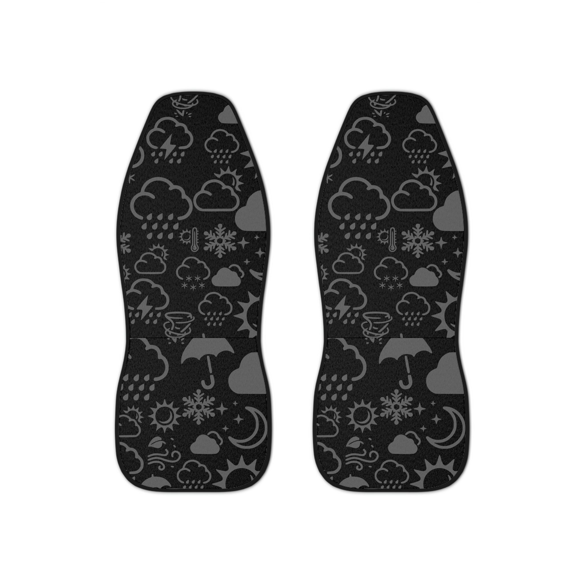 Wx Icon (Black/Gray) Car Seat Covers 