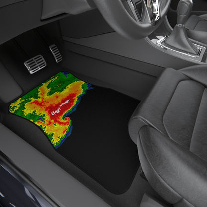 Radar Print Car Mats (Set of 4)