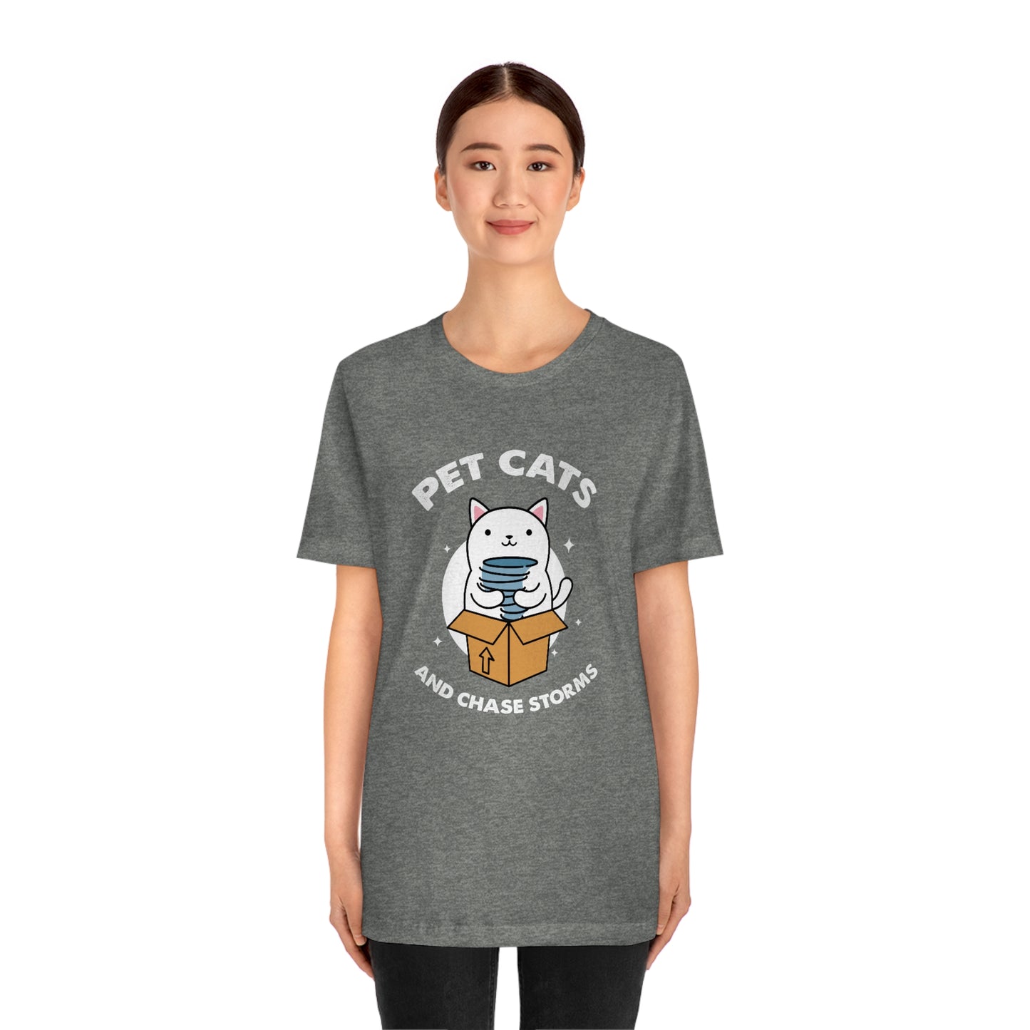 Pet Cats and Chase Storms Tee