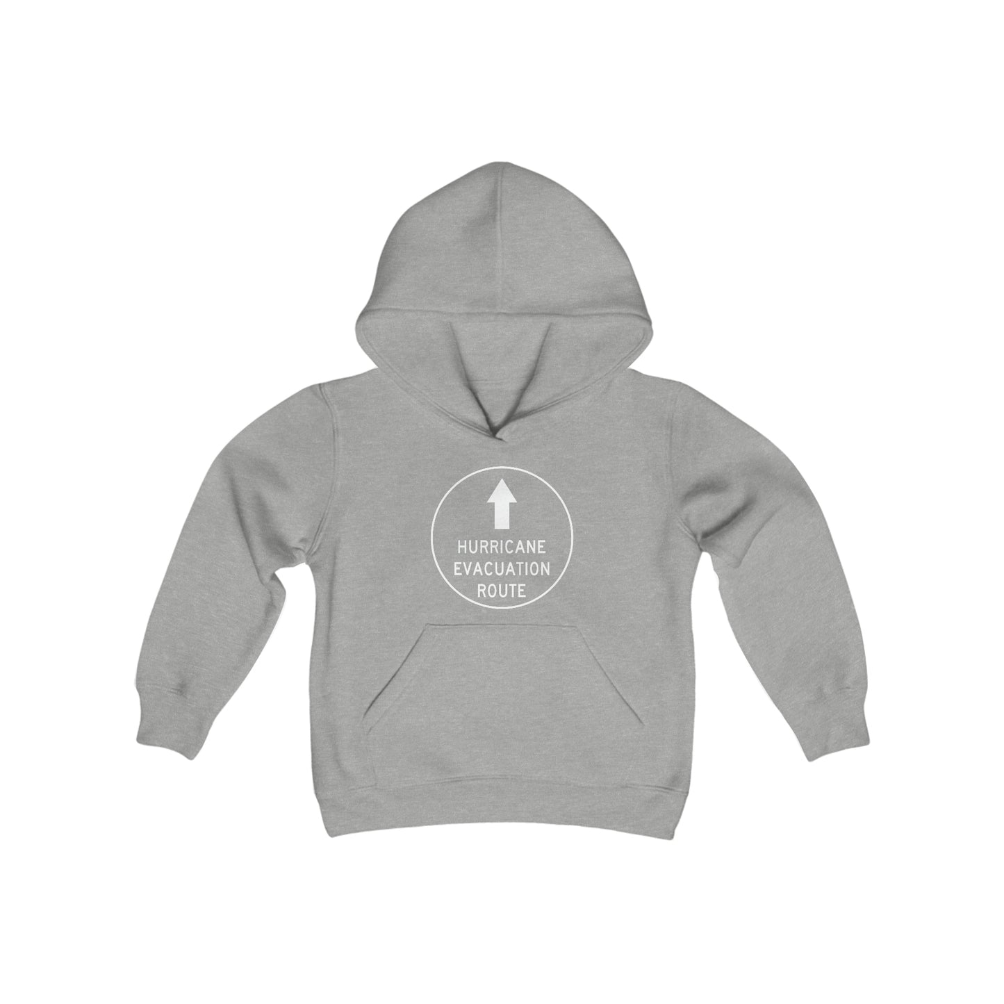 Hurricane Evacuation Route Children's Hoodie